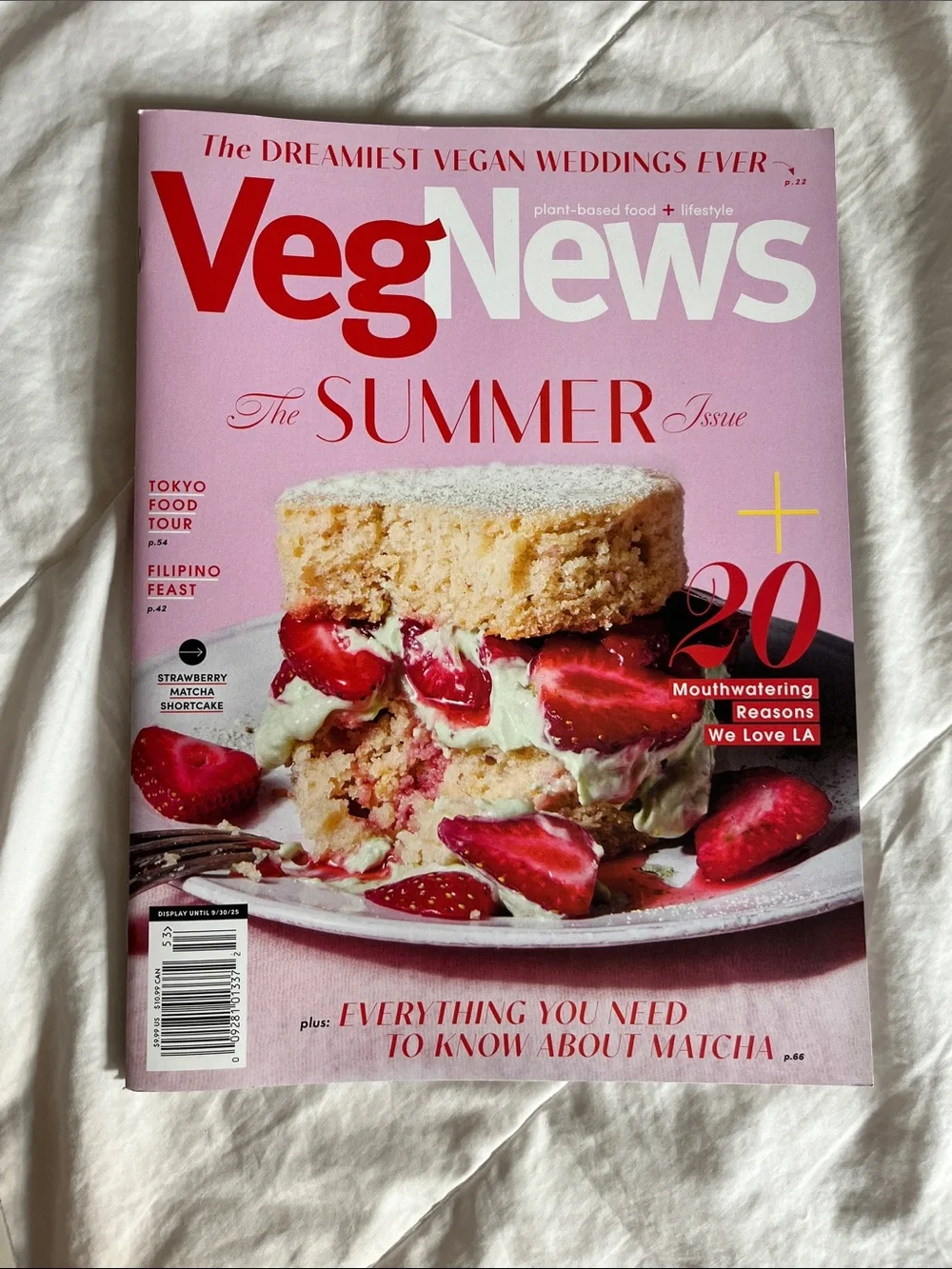 Veg News 2025 Editions vegan magazine set of 4